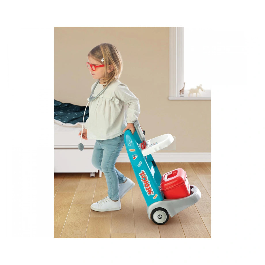 Smoby Medical Rescue Trolley