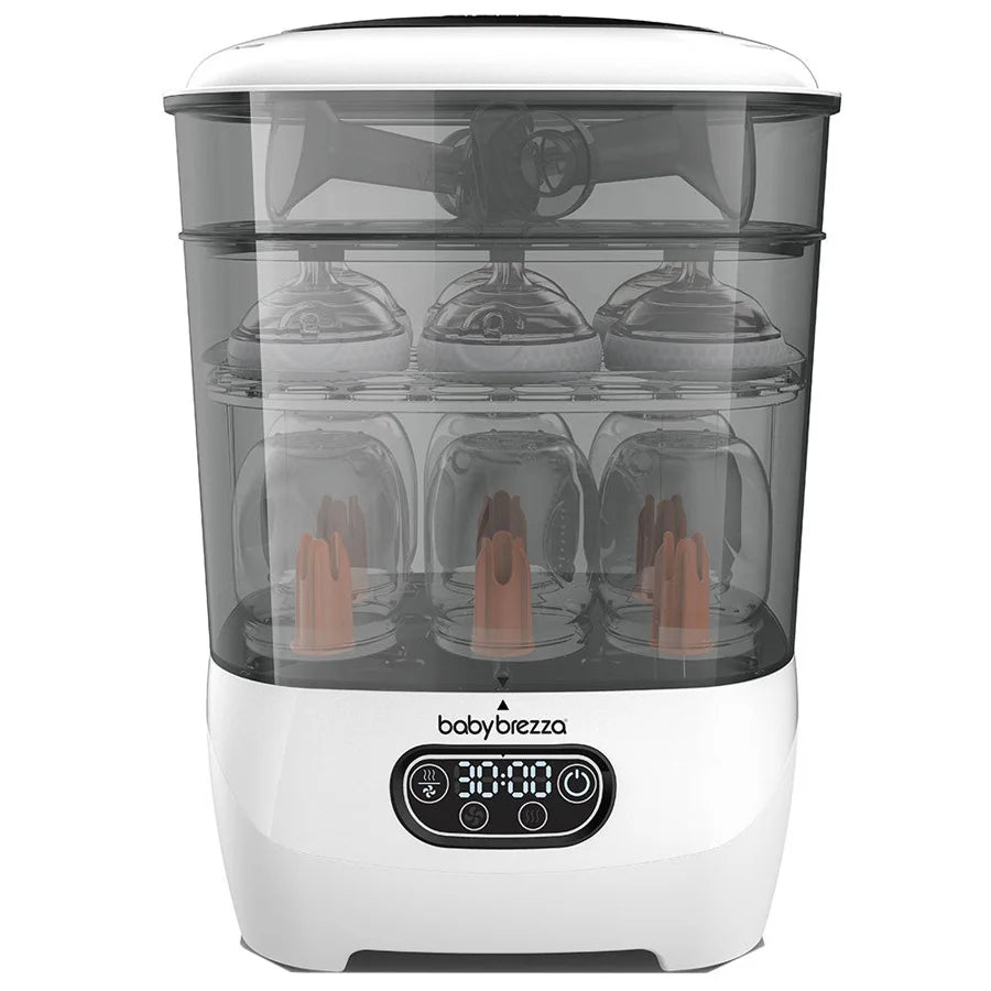 Baby Brezza One Step Baby Bottle Sterilizer and Dryer Advanced + Formula Pro Advanced Formula Dispenser