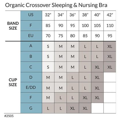 Carriwell Crossover Sleeping & Nursing Bra (White)