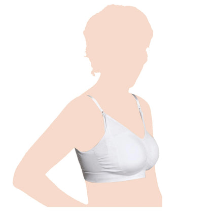 Carriwell Original Maternity & Nursing Bra (White)