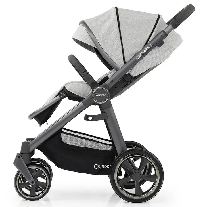 Oyster3 - Premium Threefold Baby Stroller 3 (Tonic City Grey)