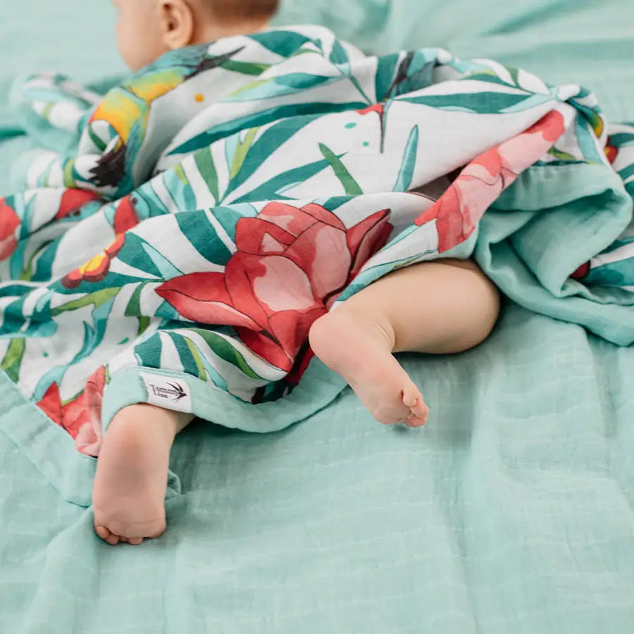 تومي ليز - بطانية أطفال إيري جريس (106x106 سم) تومي ليز - بطانية أطفال إيري جريس (106x106 سم)