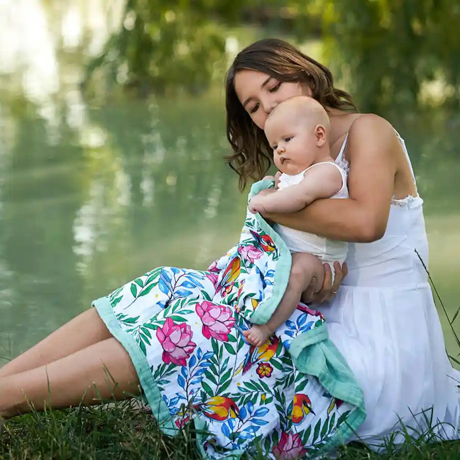 تومي ليز - بطانية أطفال بلومينج داي (106x106 سم) تومي ليز - بطانية أطفال بلومينج داي (106x106 سم)