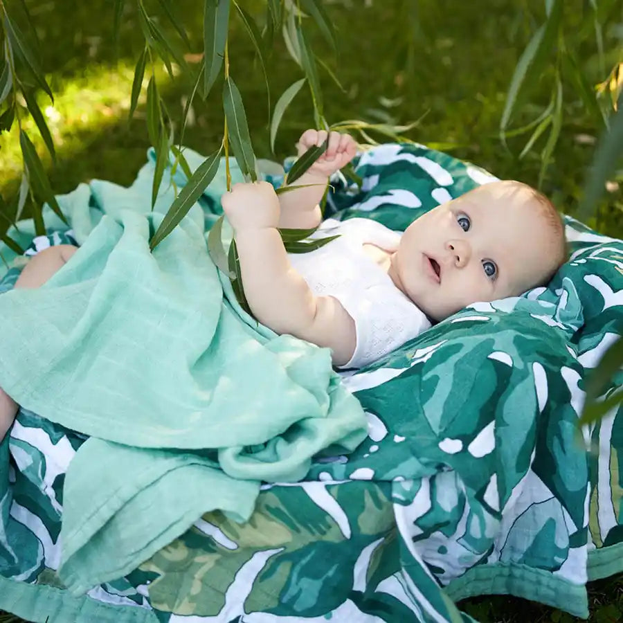Tommy Lise - Baby Blanket Roaming Mangrove (106x106 cm)