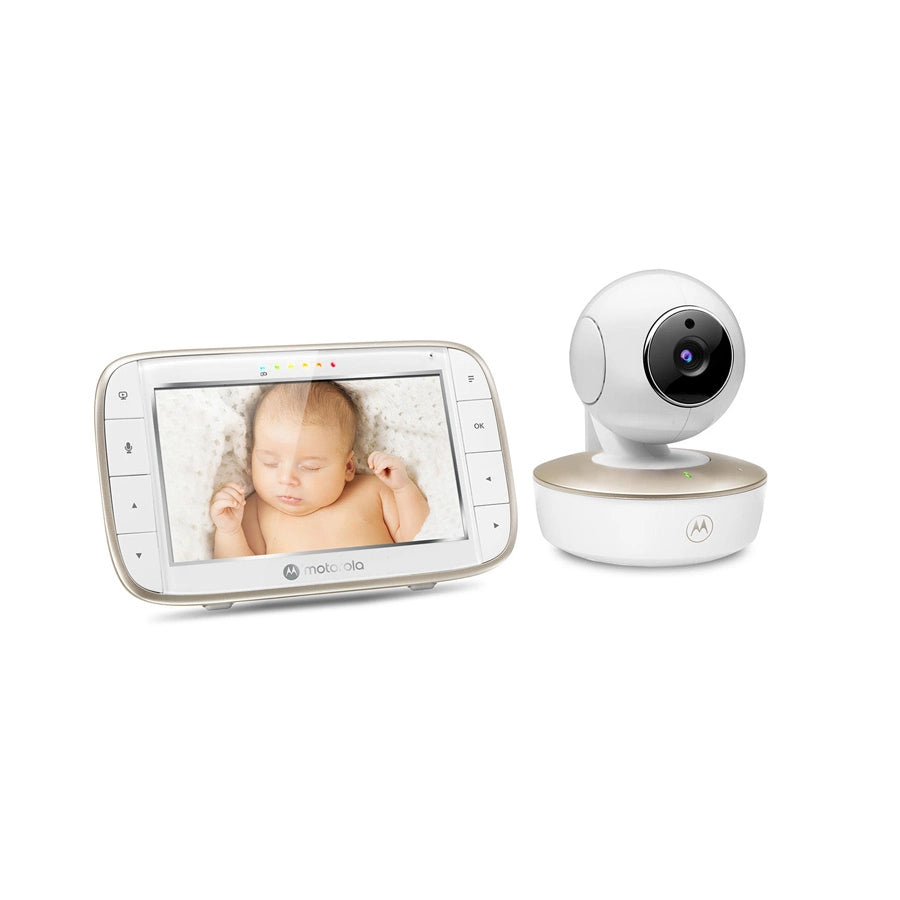 Motorola - 5.0” Portable Video Baby Monitor