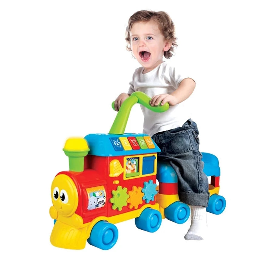 Winfun Walker Ride-On Learning Train Winfun Walker Ride-On Learning Train