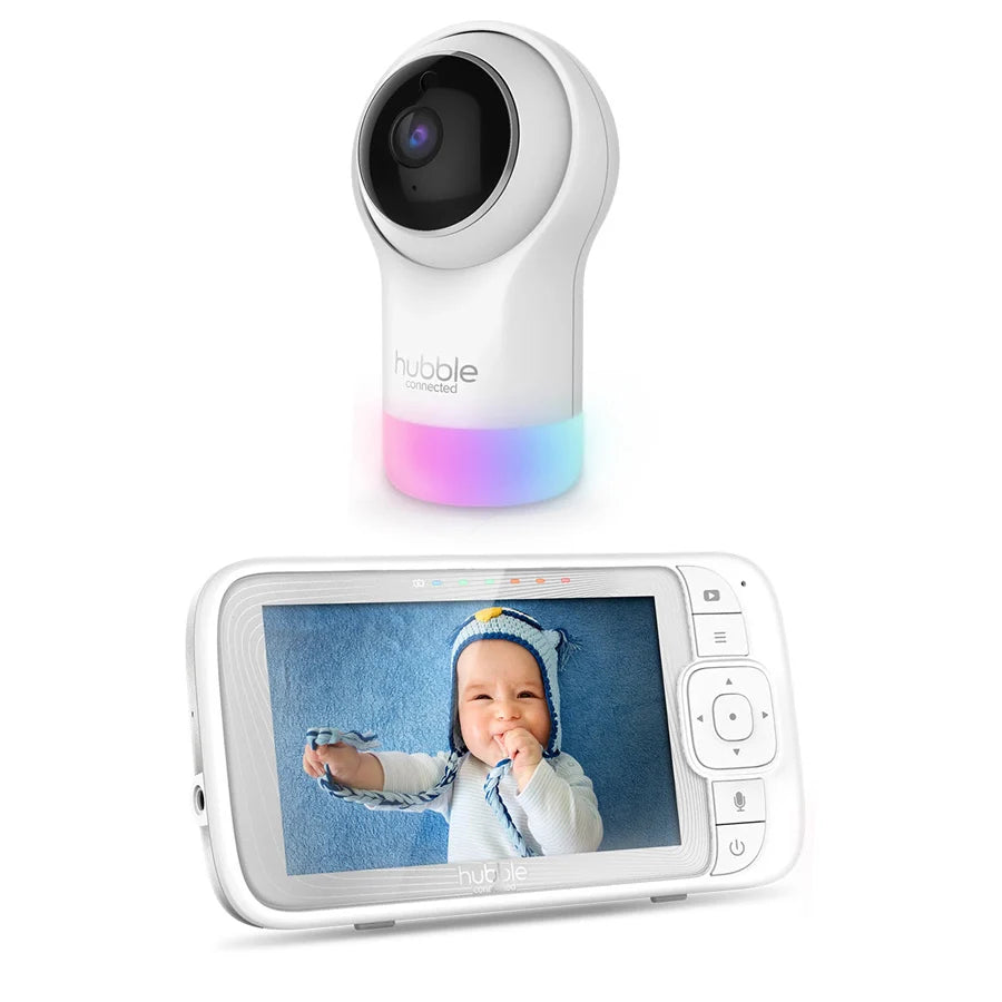Hubble Connected Nursery Pal Glow Plus (White)