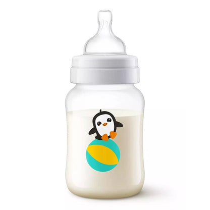 Philips Avent Anti-Colic Bottle Penguin 260ml - SCF821/13