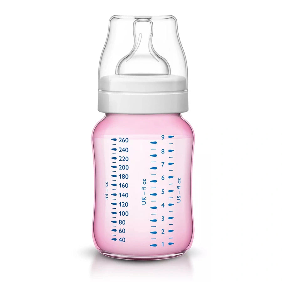 Philips Avent - Classic Plus Bottle (Pink) 260ml 2pcs - SCF564/62