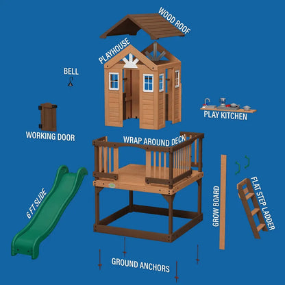 Backyard Discovery Echo Heights Playhouse