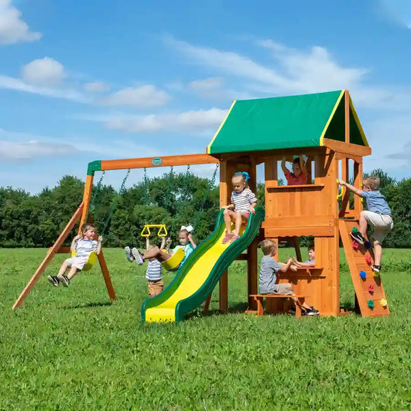 Backyard Discovery Somerset Wooden Swing Set