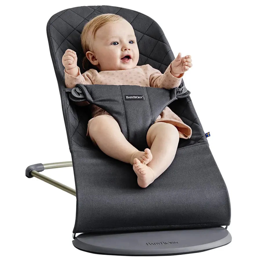 Babybjorn Bouncer Bliss - Cotton (Anthracite)