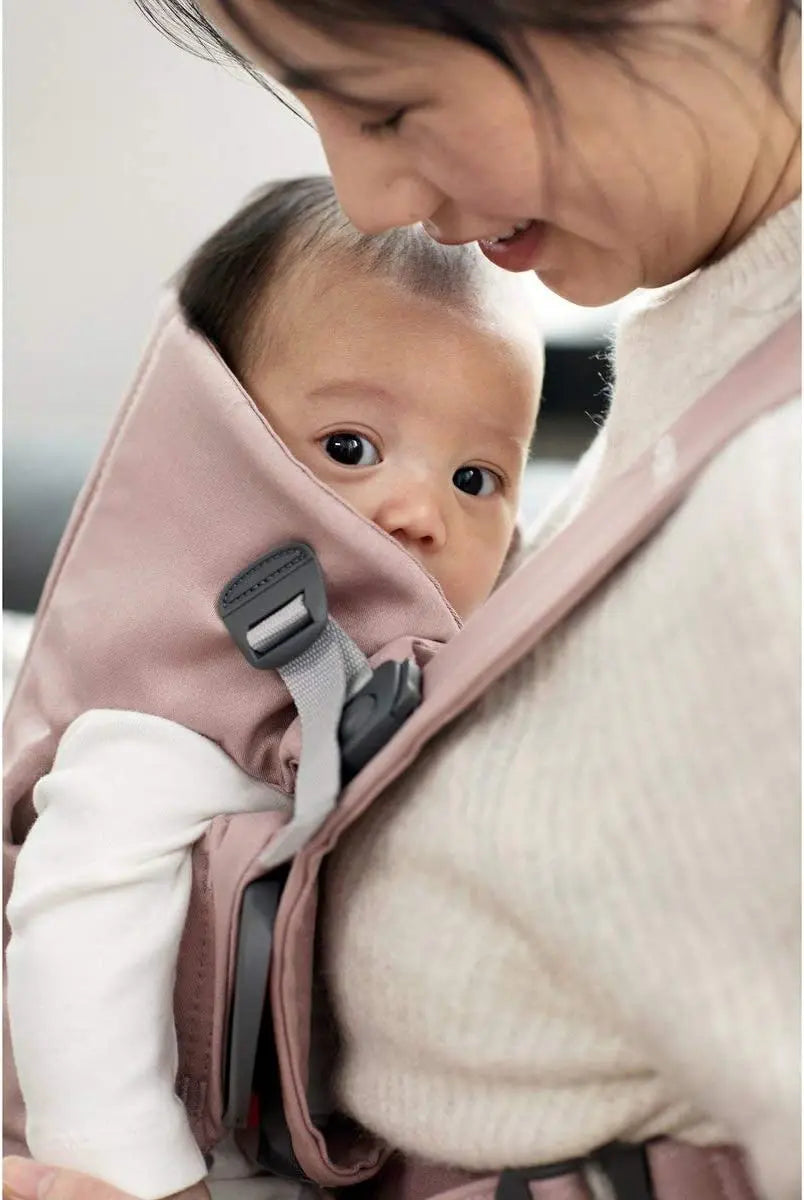 BabyBjörn Baby Carrier Mini - Cotton (Dusty Pink)