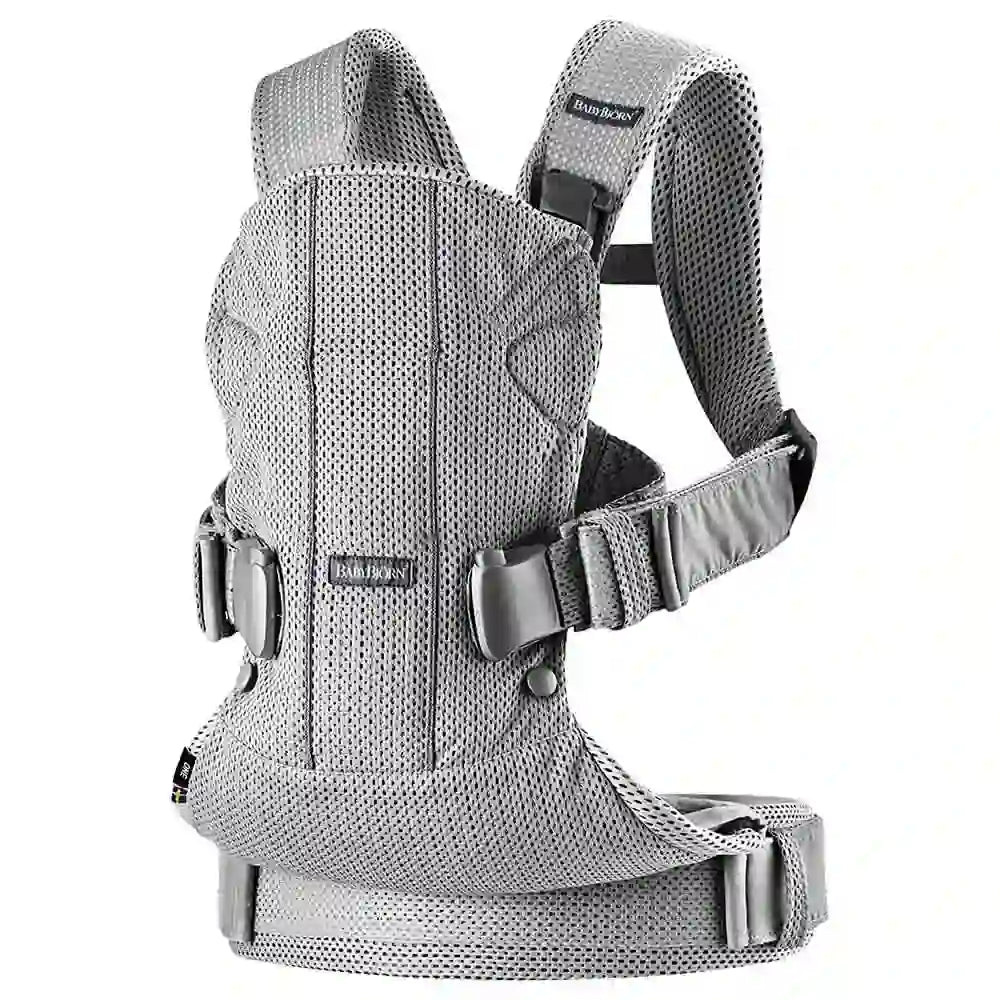 Babybjorn Baby Carrier One Air - 3D Mesh (Silver)