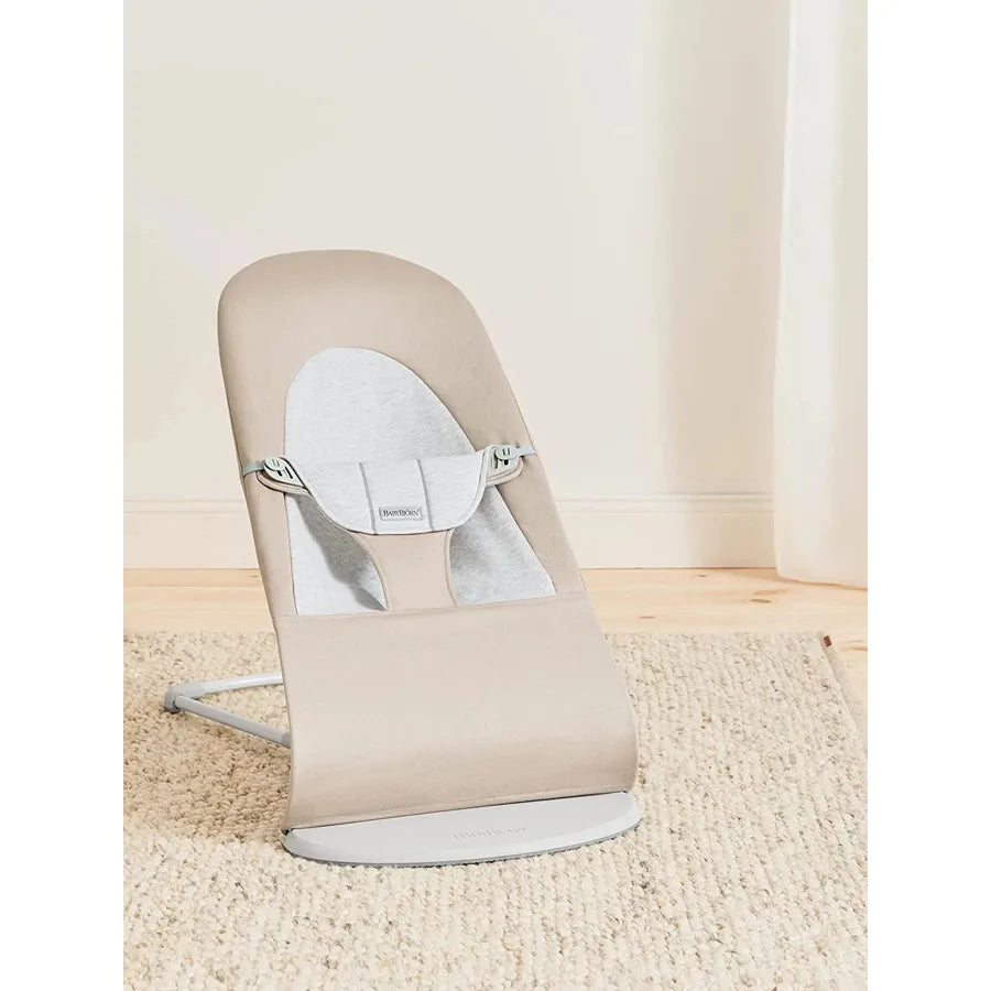 Babybjorn Bouncer Balance Soft - Cotton/Jersey (Beige/Grey)