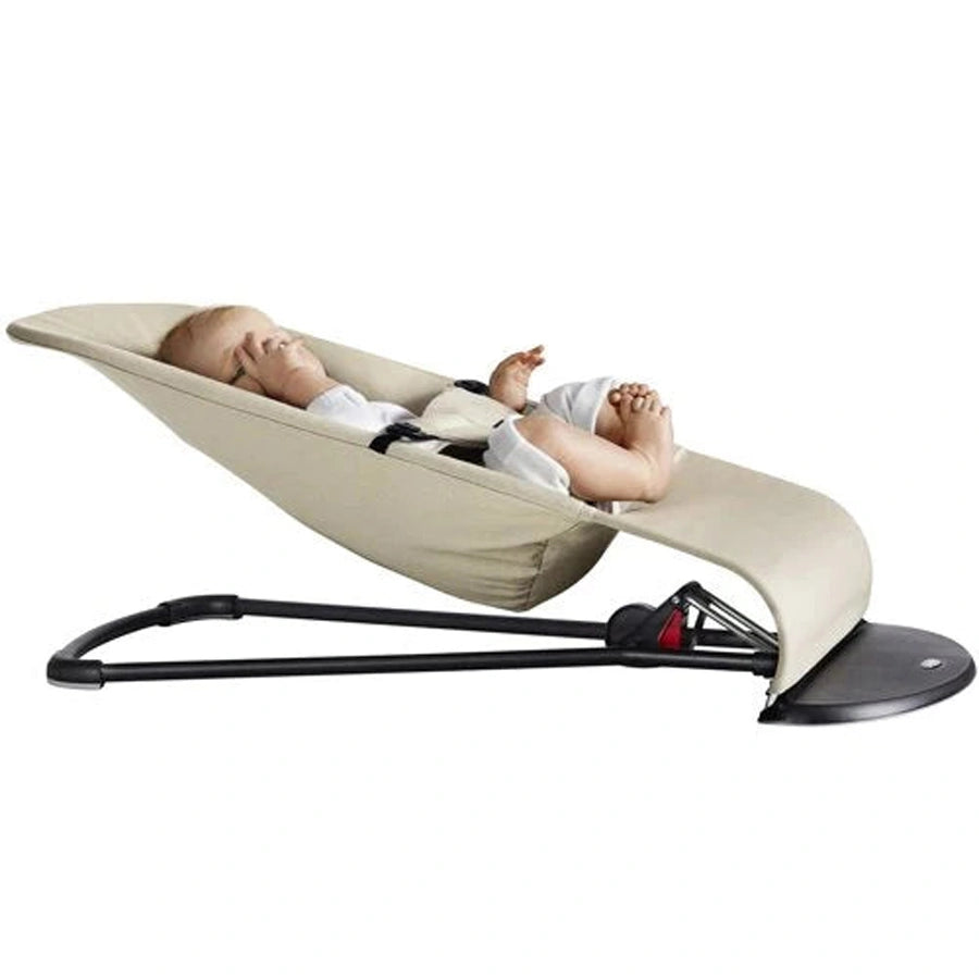 BabyBjörn Bouncer Balance Soft - Cotton/Jersey (Beige/Grey)