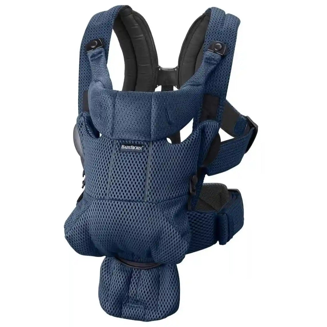 حاملة الأطفال Babybjorn - شبكة ثلاثية الأبعاد (أزرق داكن) حاملة الأطفال Babybjorn - شبكة ثلاثية الأبعاد (أزرق داكن)