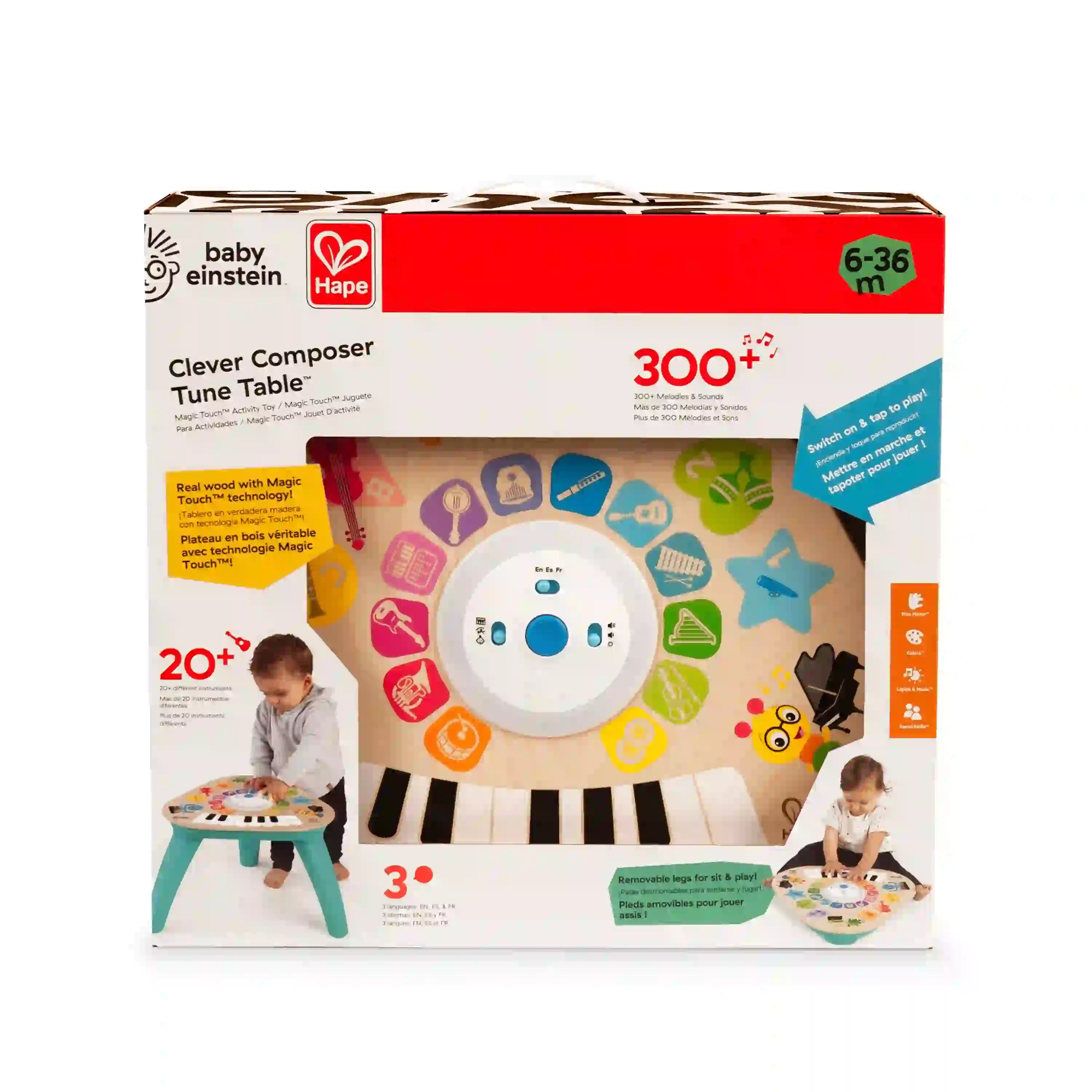Clever Composer Tune Table Magic Touch Activity Toy