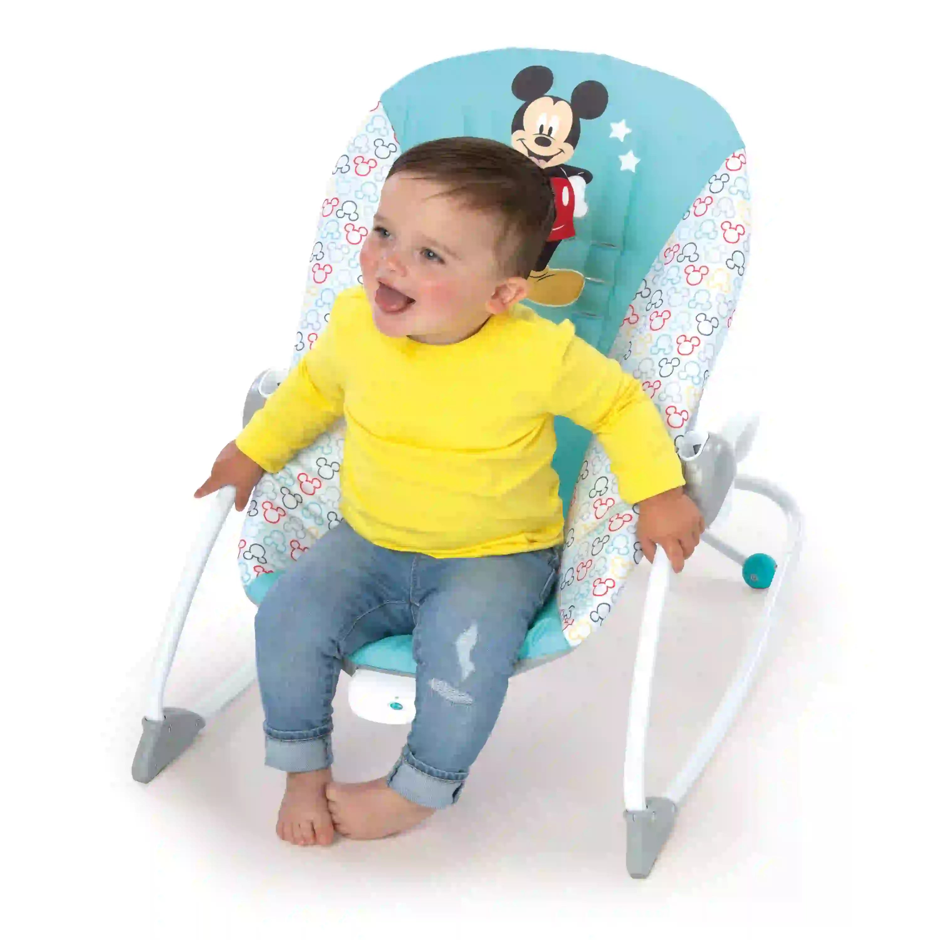 Mickey Happy Triangles Infant to Toddler Rocker