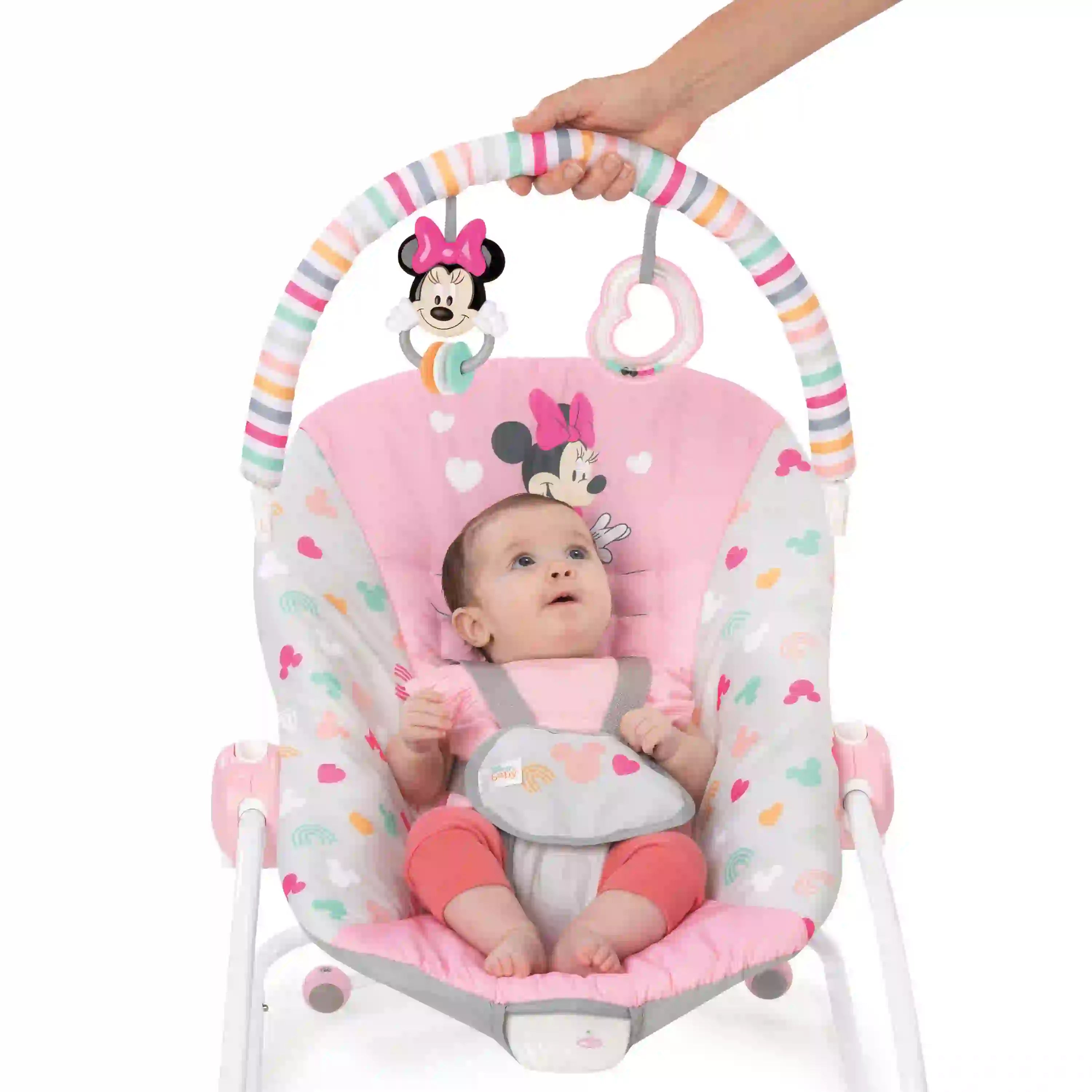 Minnie Stars & Stripes Infant to Toddler Rocker