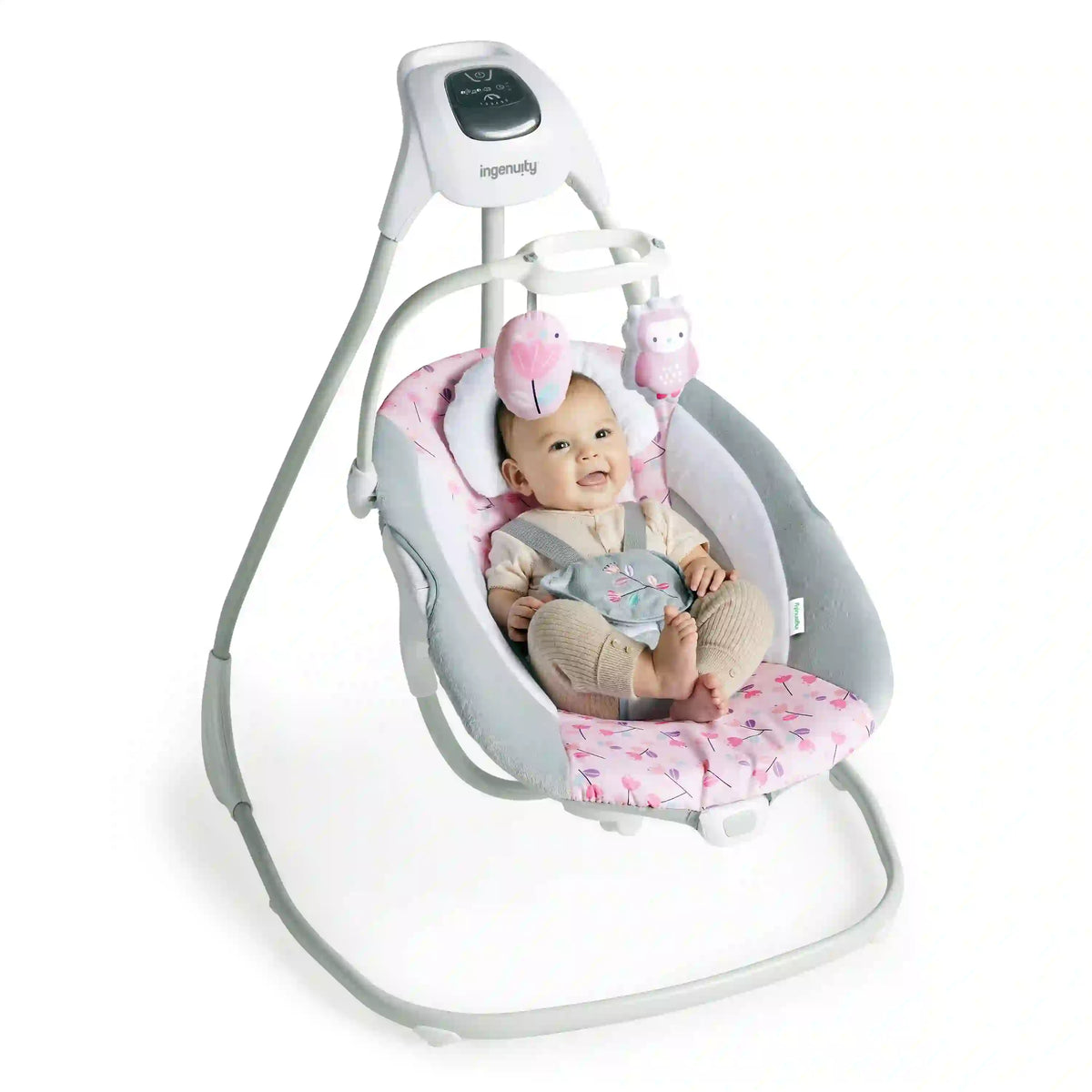 Ingenuity Simple Comfort Compact Soothing Swing - Cassidy