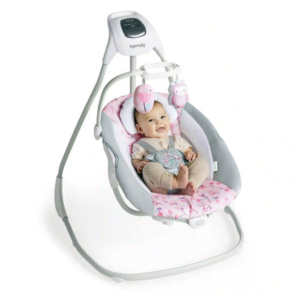 Ingenuity Simple Comfort Compact Soothing Swing - Cassidy