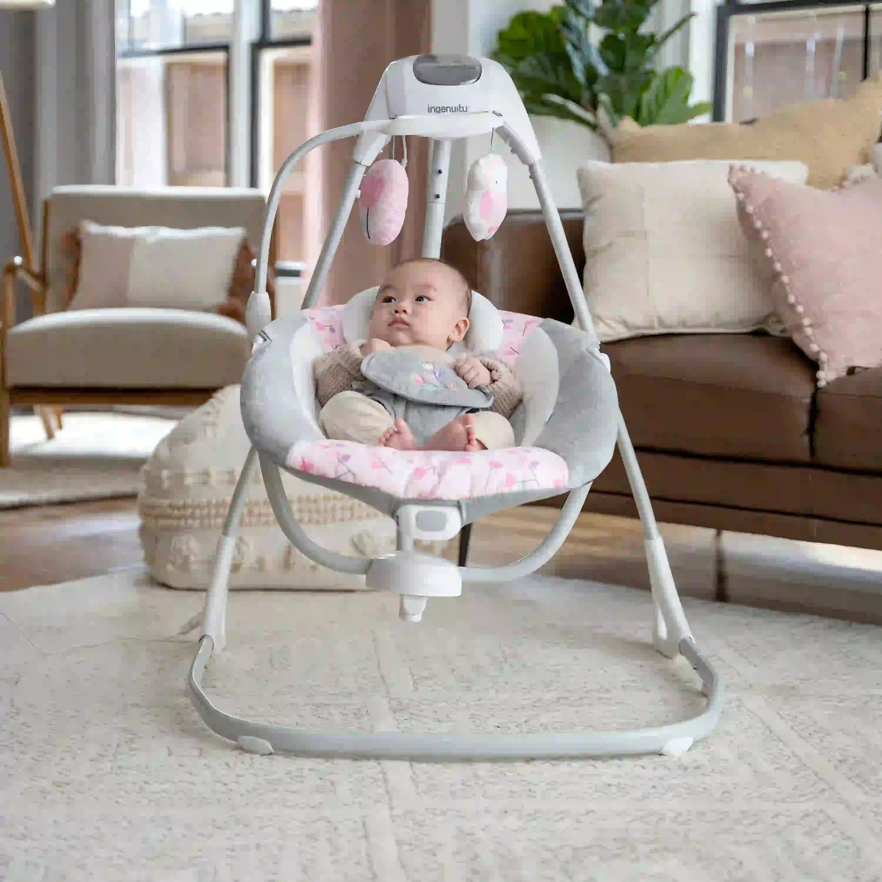SimpleComfort Compact Soothing Swing - Cassidy