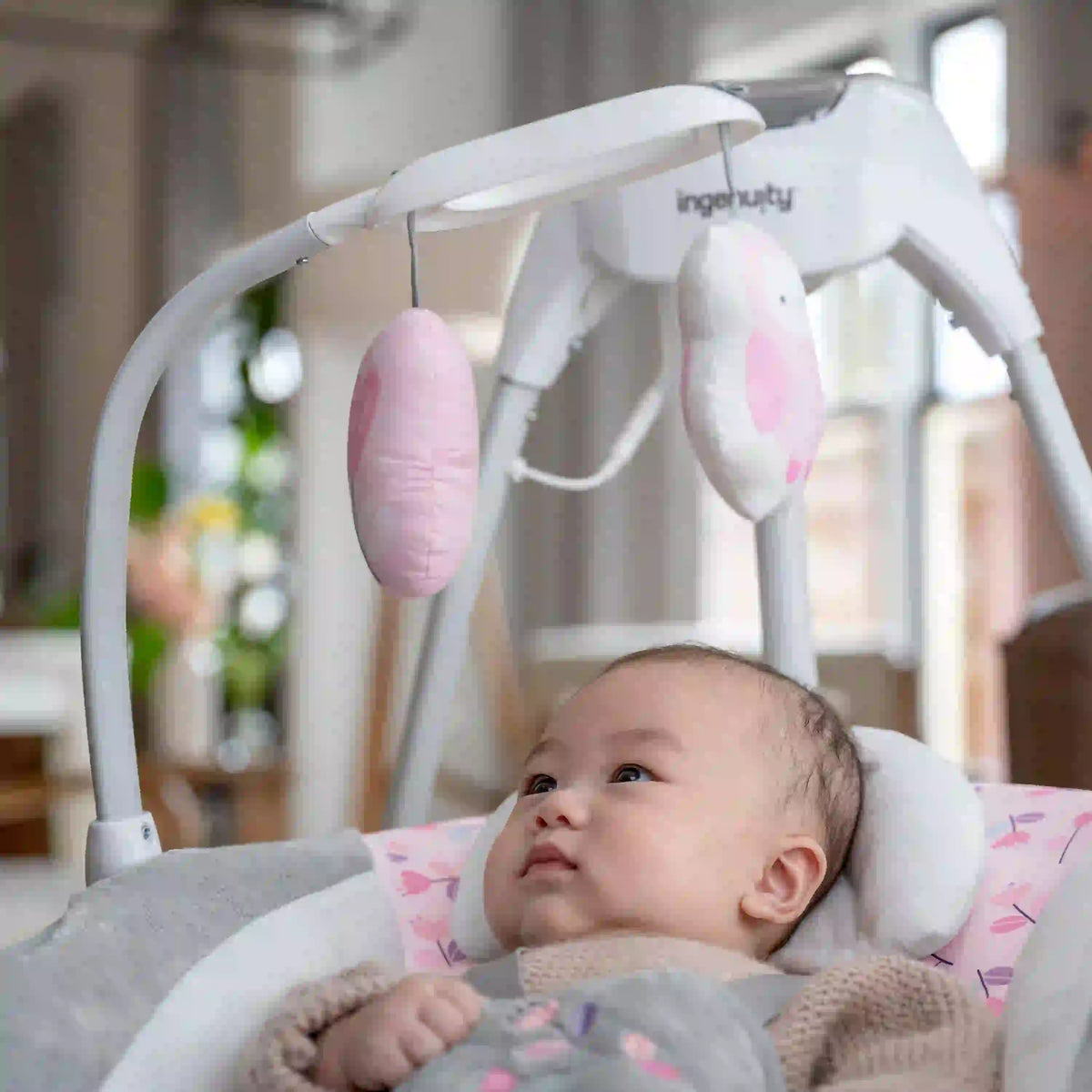 Ingenuity Simple Comfort Compact Soothing Swing - Cassidy