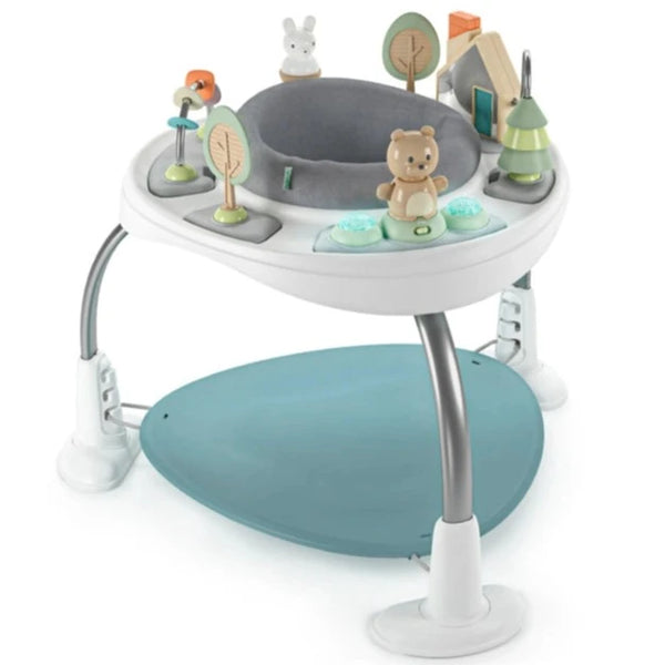 <tc>وثابة وطاولة الأنشطة سبرينغ آند سبراوت 2 في 1 - الغابة الأولى</tc>