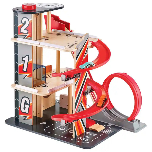 Hape Gearhead Stunt Garage