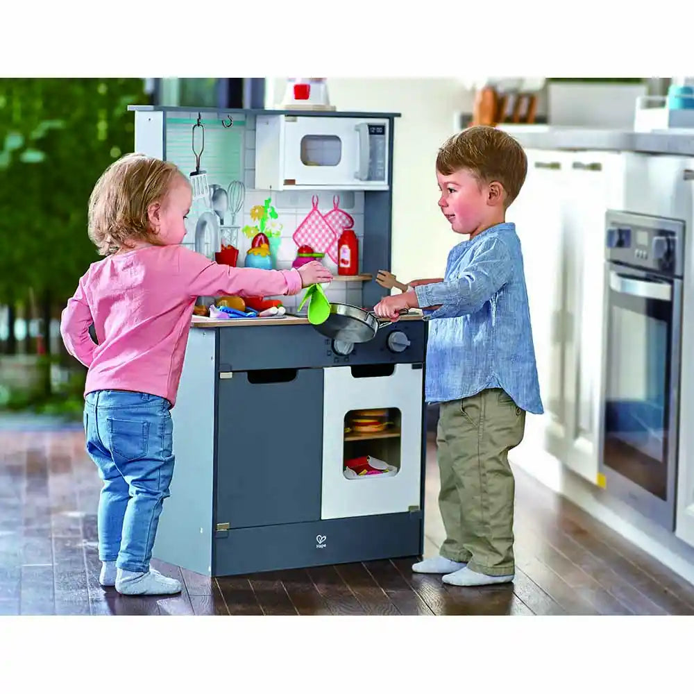 Hape - Kitchen with Light and Sound (Grey)