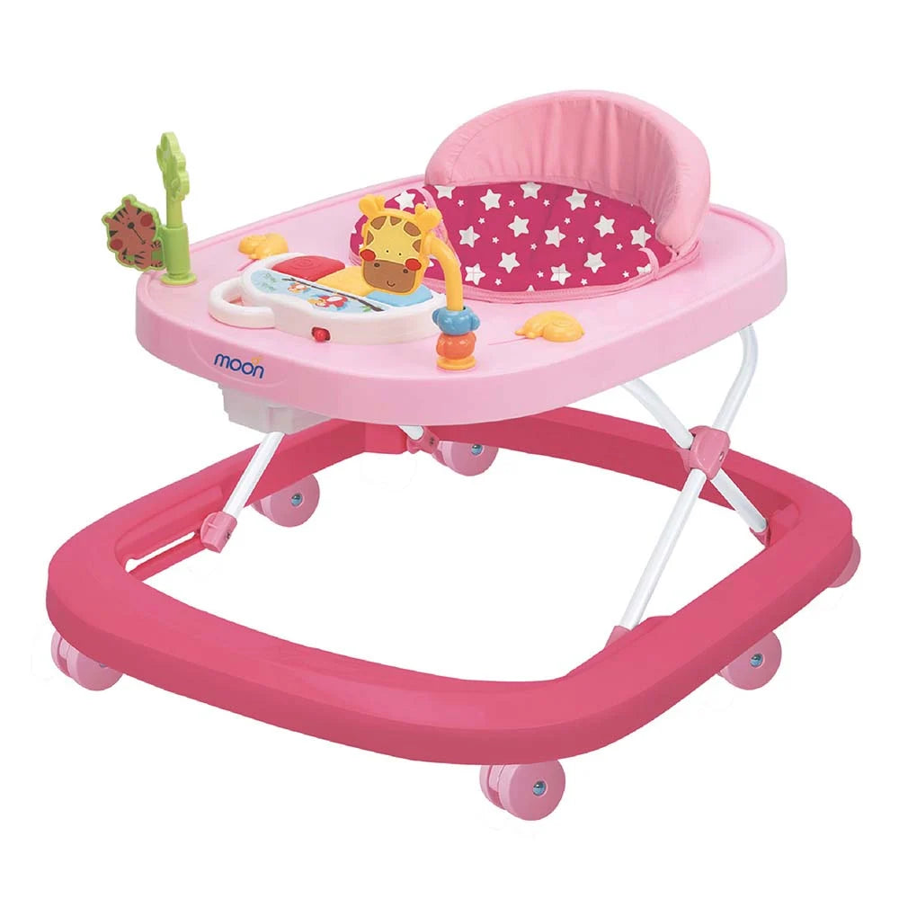 Moon - Drive Baby/Child Walker with Music & Toys (Pink Forest)