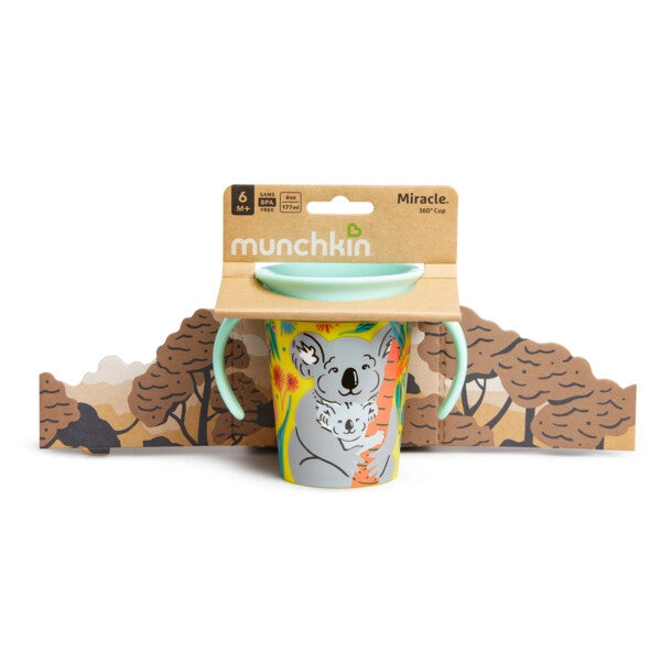 Munchkin - Miracle 360 WildLove Trainer Cup 6oz - Koala