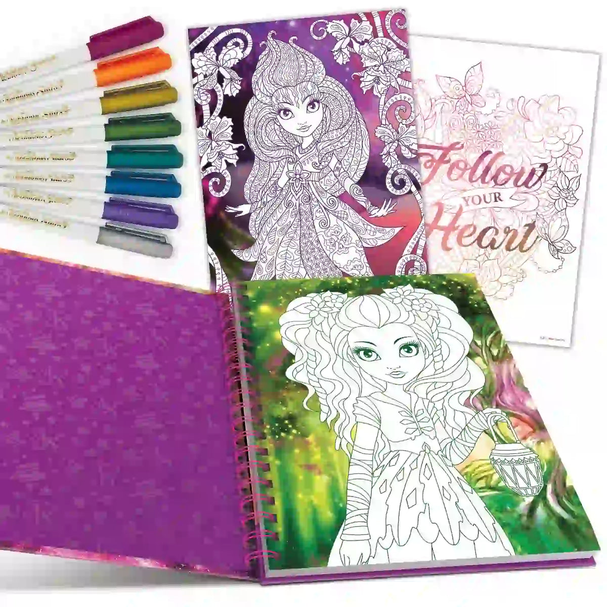 Nebulous Stars Calming Coloring Book