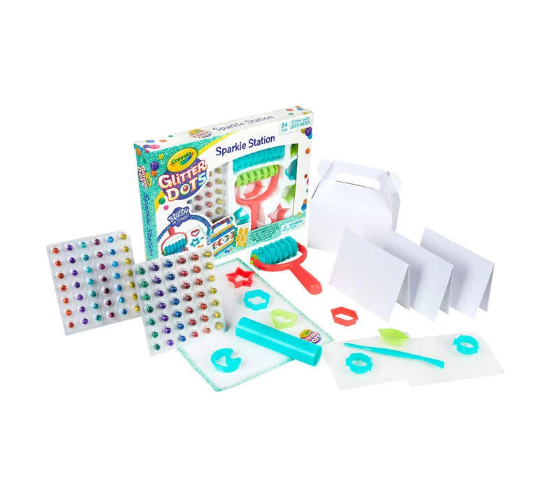 محطة Crayola Glitter Dots Sparkle Station محطة Crayola Glitter Dots Sparkle Station
