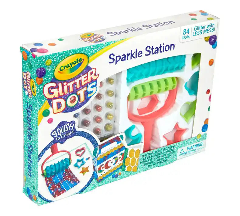 محطة Crayola Glitter Dots Sparkle Station محطة Crayola Glitter Dots Sparkle Station