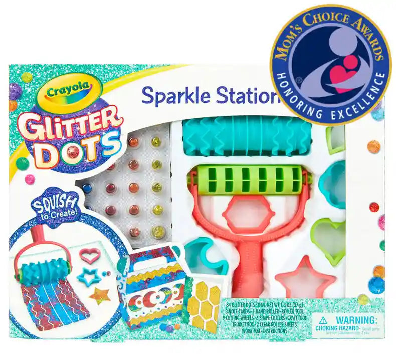 محطة Crayola Glitter Dots Sparkle Station محطة Crayola Glitter Dots Sparkle Station
