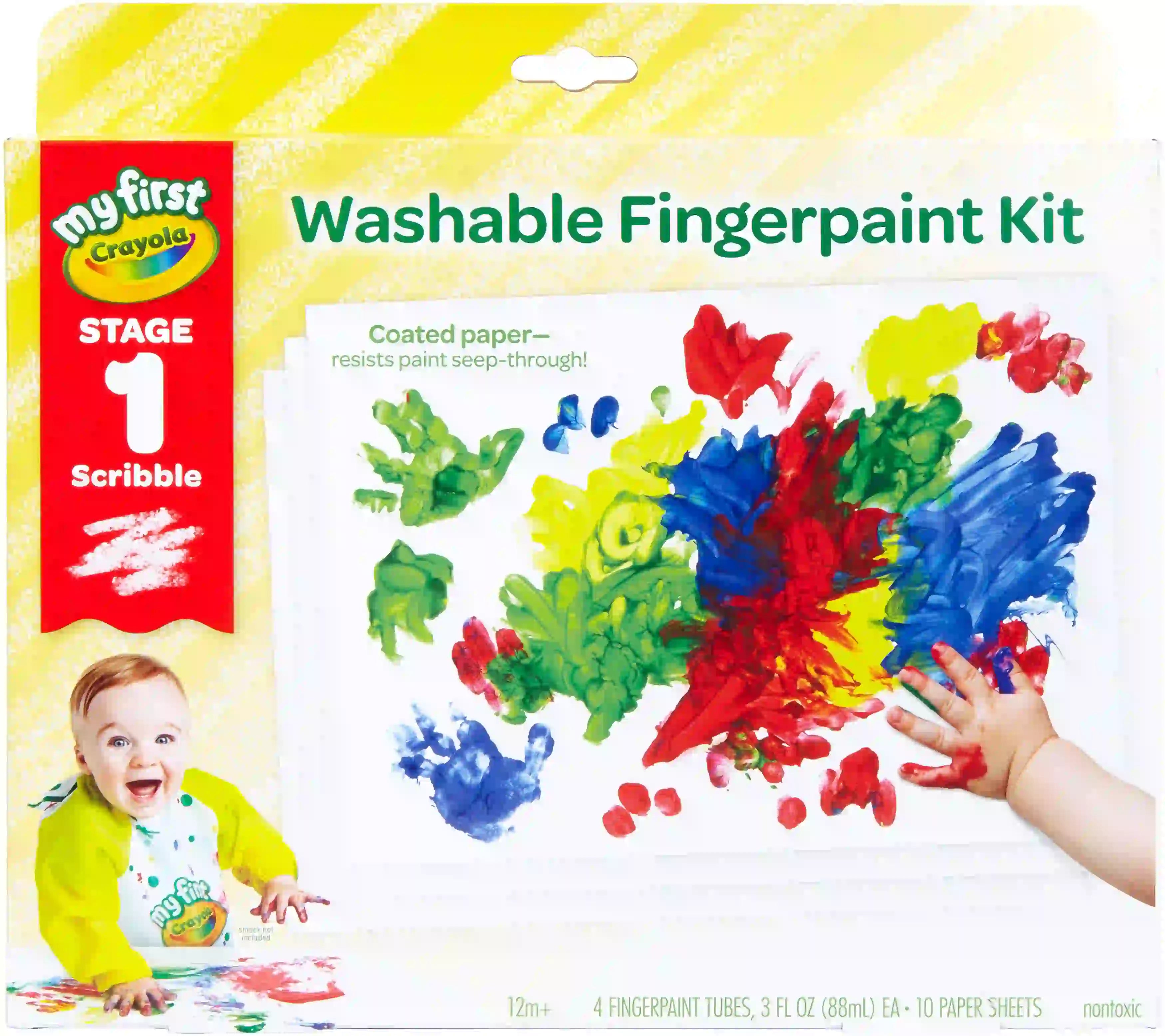 Crayola - My First Washable Fingerpaint Kit