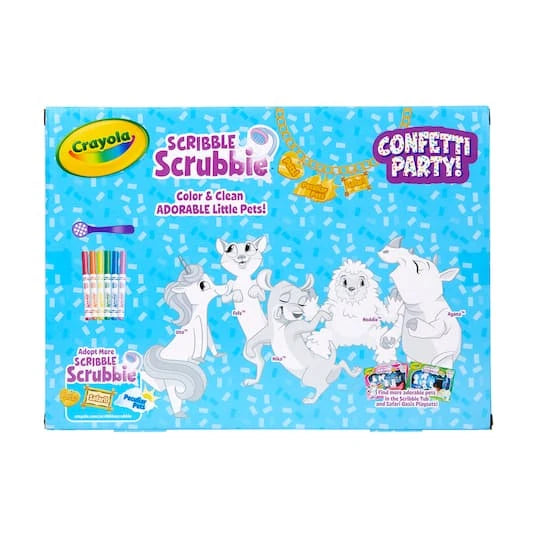 Crayola Scrbble Scrubbie Confetti Party