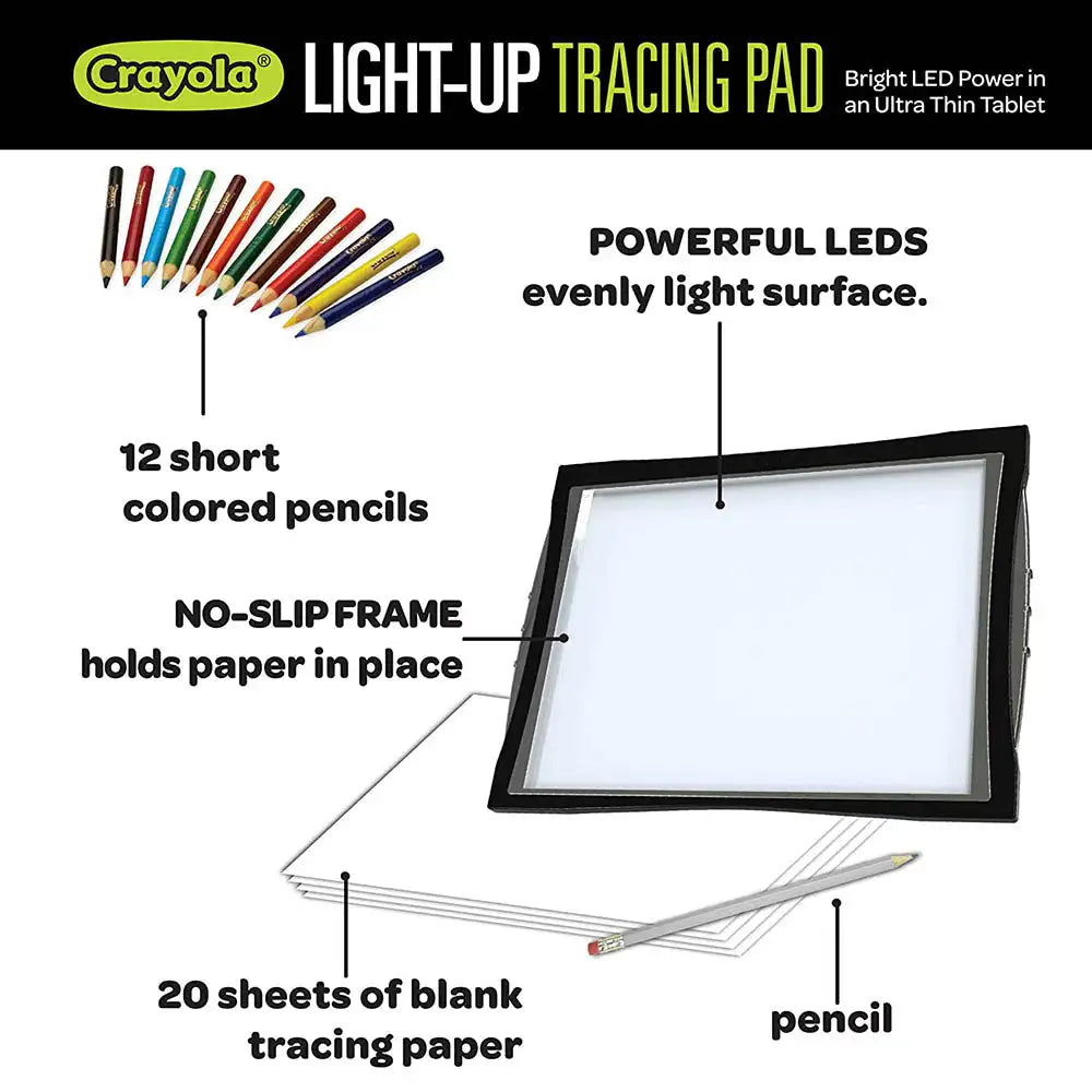 Crayola - Light Up Tracing Pad With Night Mode