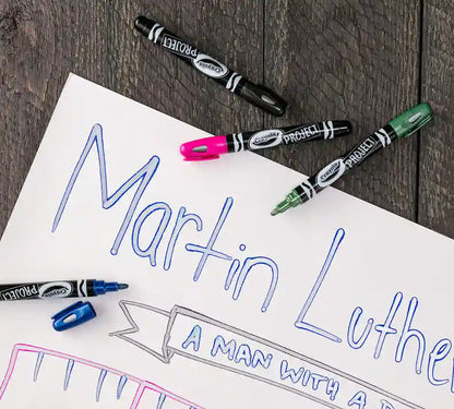 Crayola Project Metallic Outline Markers, Pack of 4