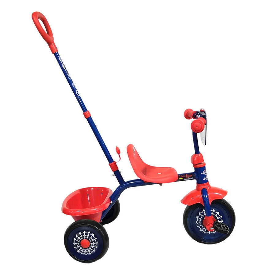 Disney Spider-Man Trike With Push Handle Spider-Man