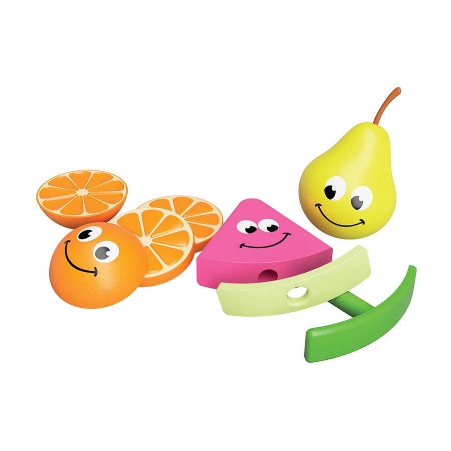 Fat Brain Toys - Fruit Friends 3-In-1 Toddler Toy