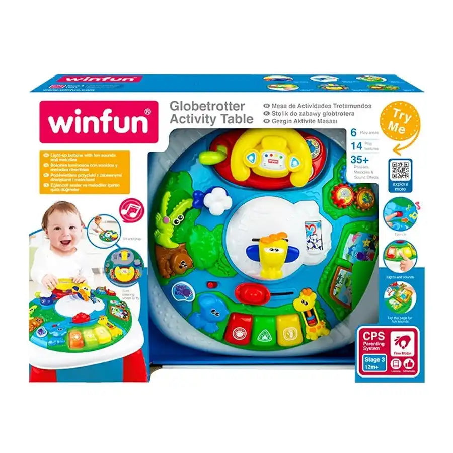 Winfun Globetrotter Activity Table Winfun Globetrotter Activity Table