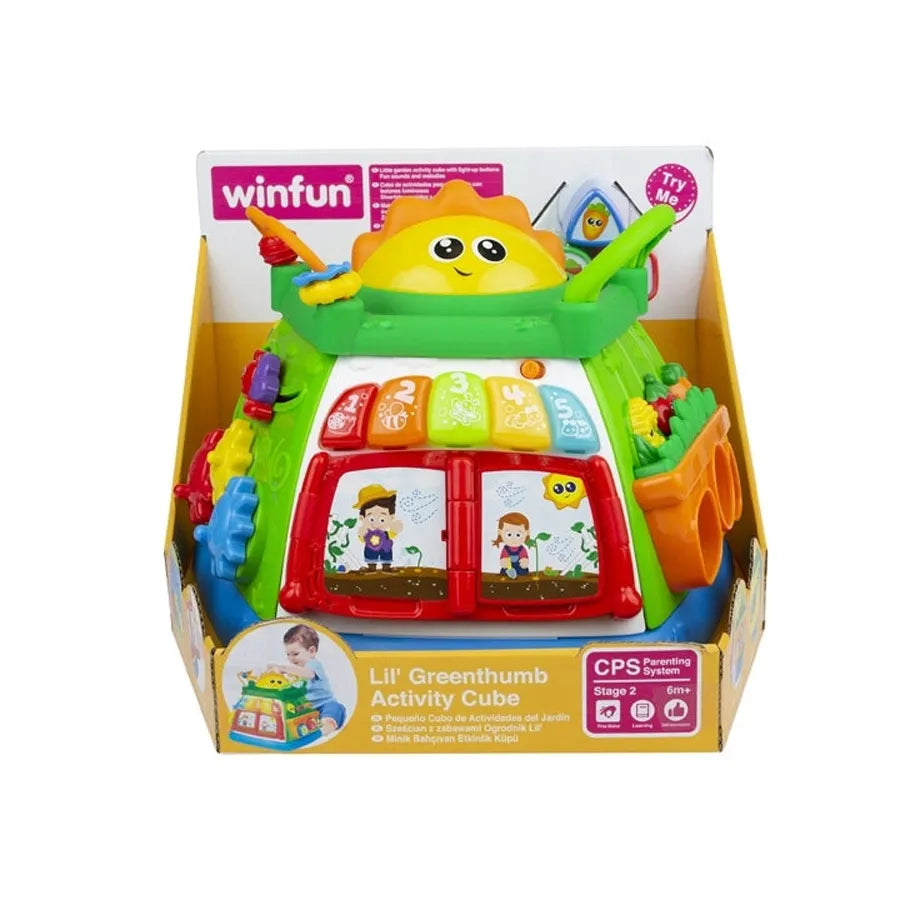 Winfun Lil Greenthumb Activity Cube Winfun Lil Greenthumb Activity Cube