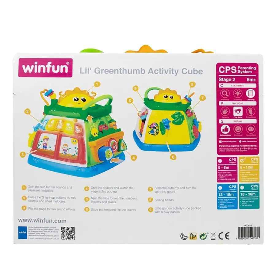 Winfun Lil Greenthumb Activity Cube Winfun Lil Greenthumb Activity Cube