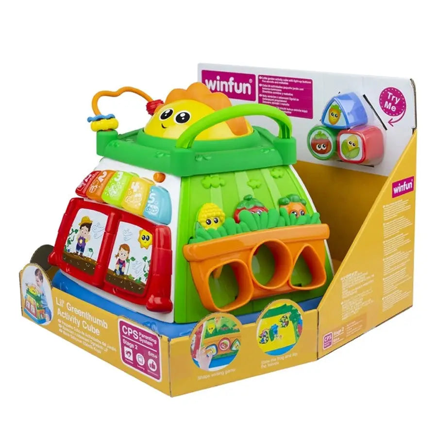 Winfun Lil Greenthumb Activity Cube Winfun Lil Greenthumb Activity Cube