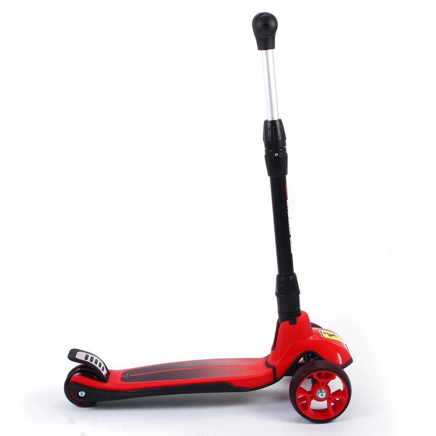Ferrari - Twist Scooter With Led Lights (Red)
