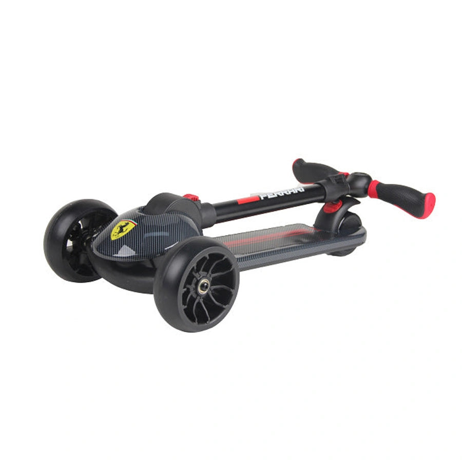 Ferrari - Foldable Twist Scooter For Kids (Black) - FXK28-1B