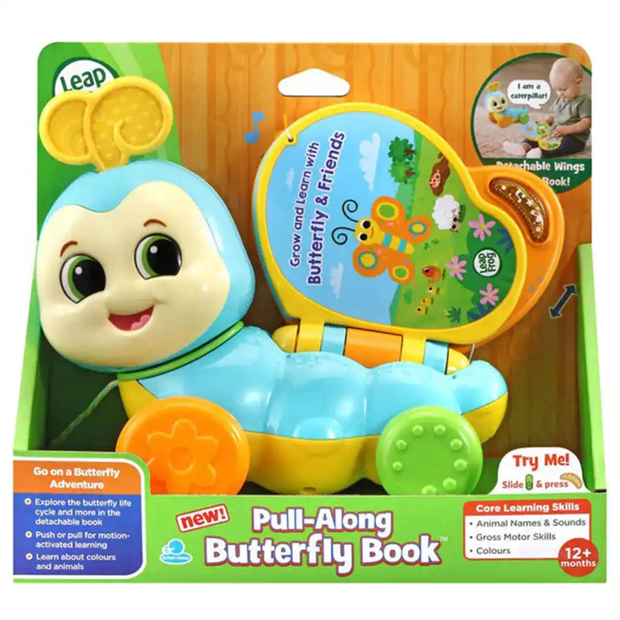 Leapfrog - Pull-Along Butterfly Book